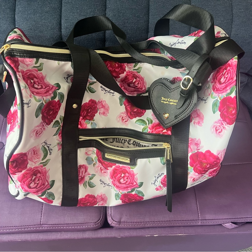 Juicy Couture travel bag!